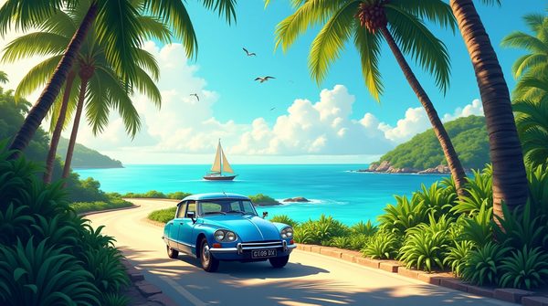 Location voiture à marie-galante : profiter de l'île en toute liberté